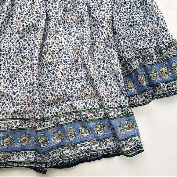 BeachLunchLounge Off the Shoulder Paisley Top - Picture 3 of 5
